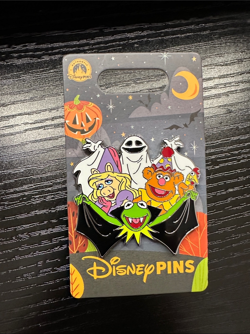 Disney Muppets Halloween Enamel Pin Set - Green, Black, Orange, Purple